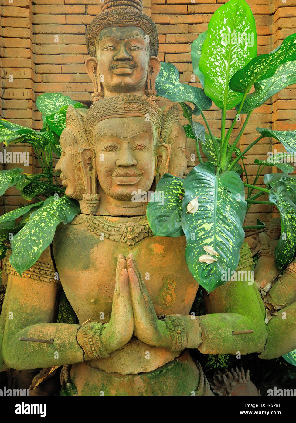 Baan Phor LIang Muen Terrakotta Kunst, Chiang Mai, Thailand Stockfoto