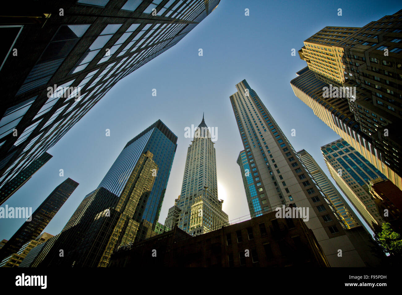 Chrysler Building in New York Stockfoto