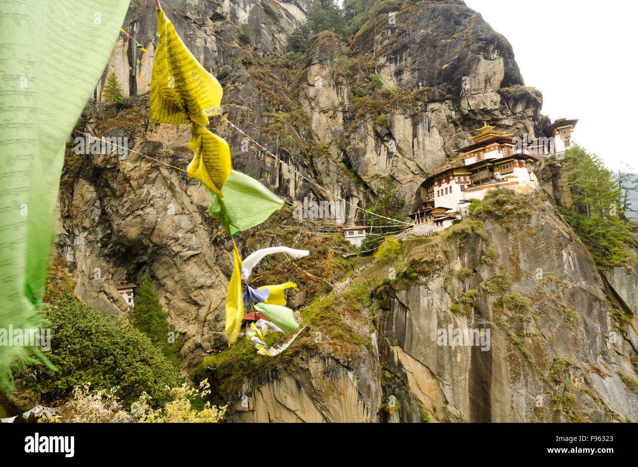 Der Tiger Nest Kloster, Bhutan Stockfoto