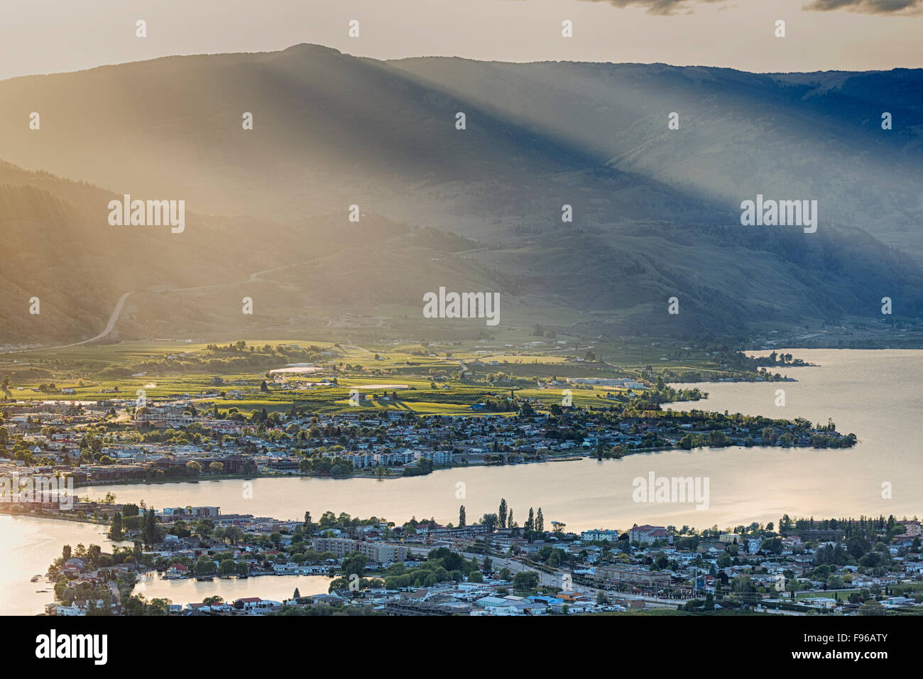 Osoyoos, Britisch-Kolumbien, Kanada Stockfoto Osoyoos, Britisch-Kolumbien, Kanada Stockfoto