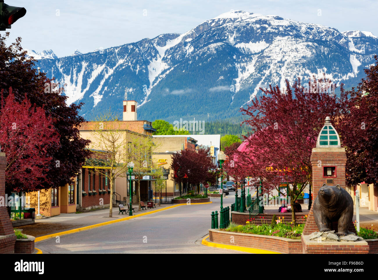 Revelstoke, Britisch-Kolumbien, Kanada Stockfoto