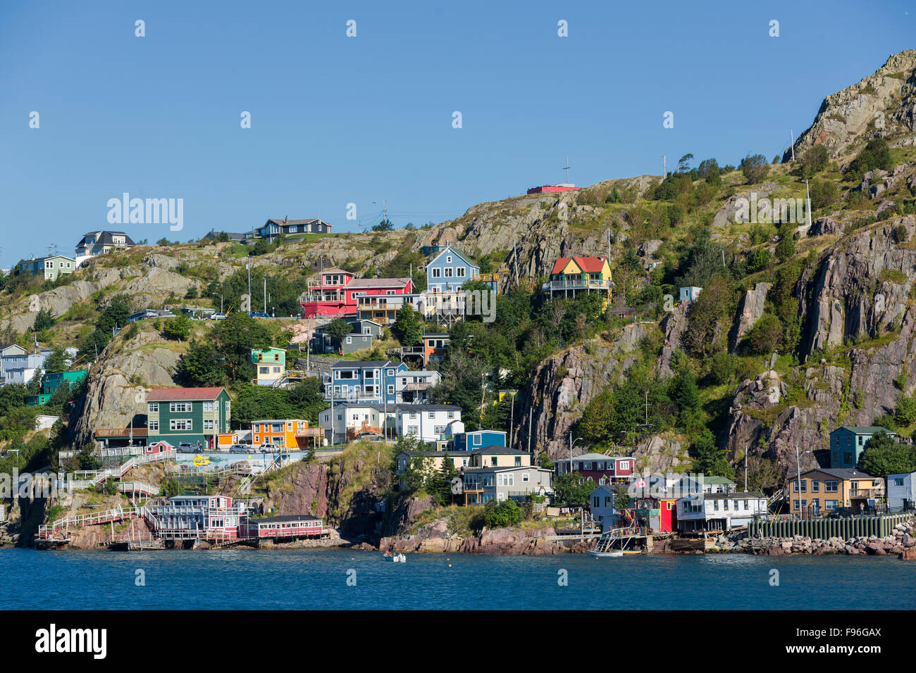 Die Narrows, St. John's Harbour, Neufundland, Kanada Stockfoto