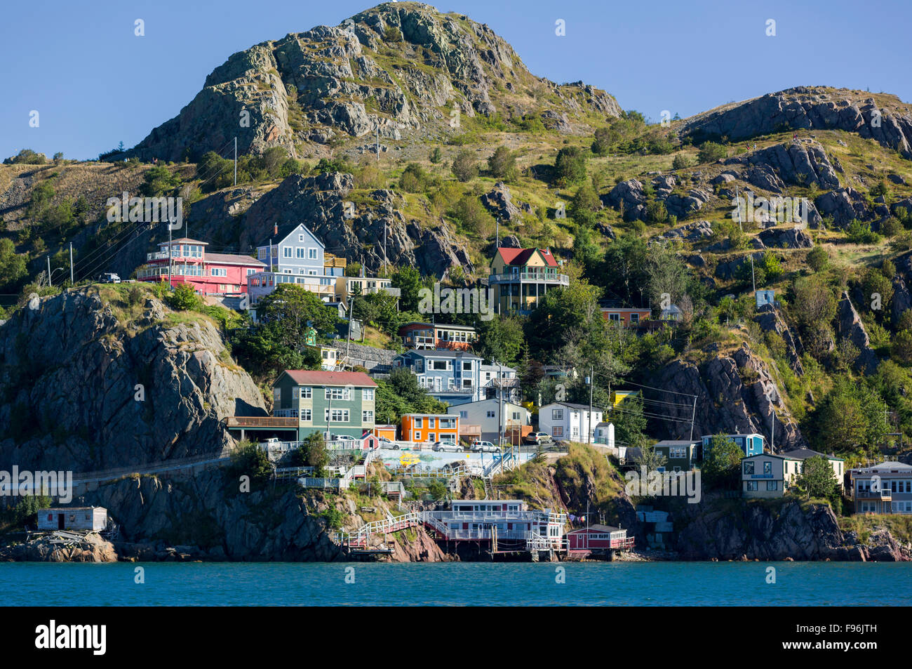 Die Narrows, St. John's Harbour, Neufundland, Kanada Stockfoto