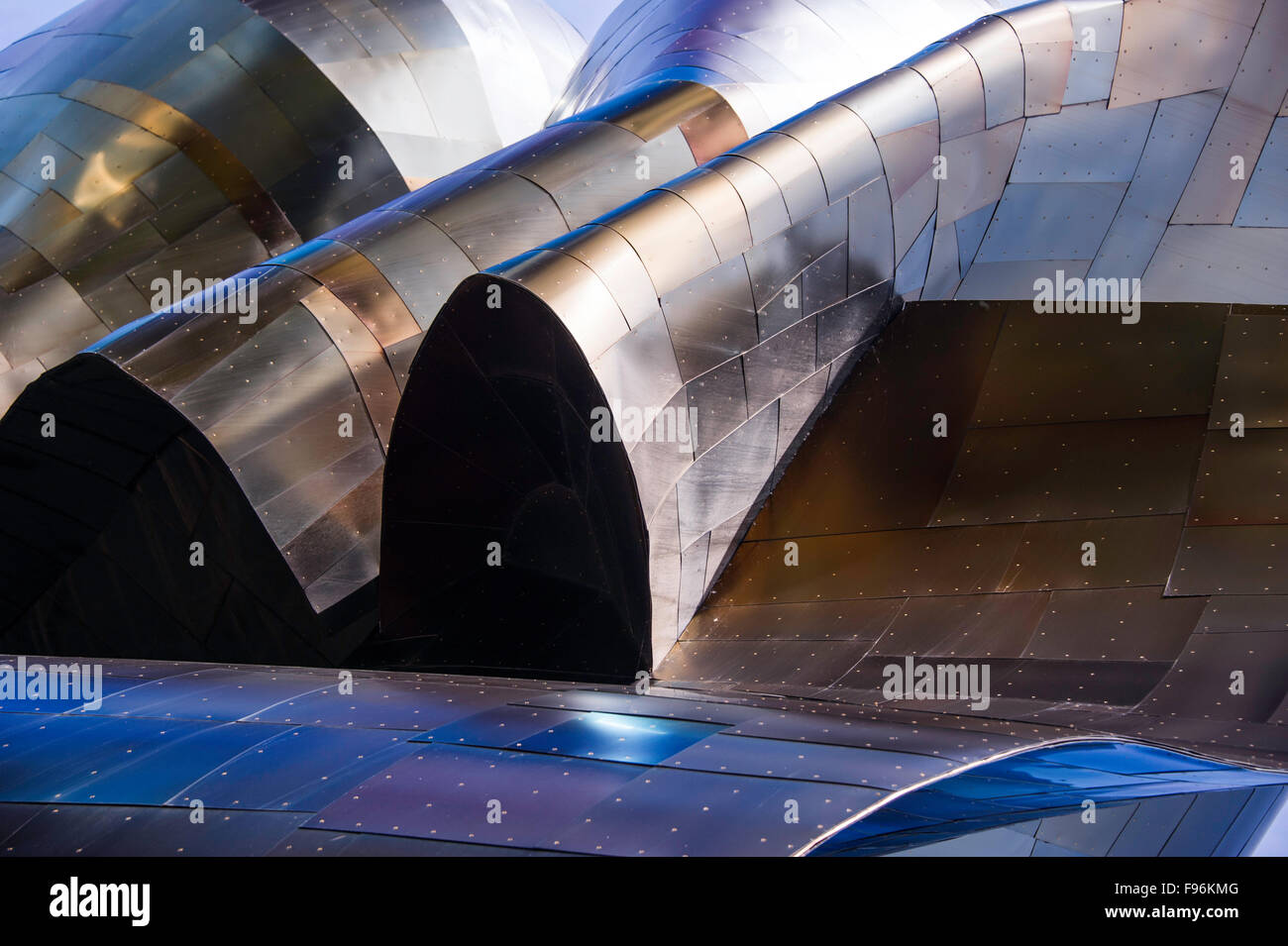 EMP Museum, Experience Music Project, Seattle Center, Seattle, Washington State, USA Stockfoto