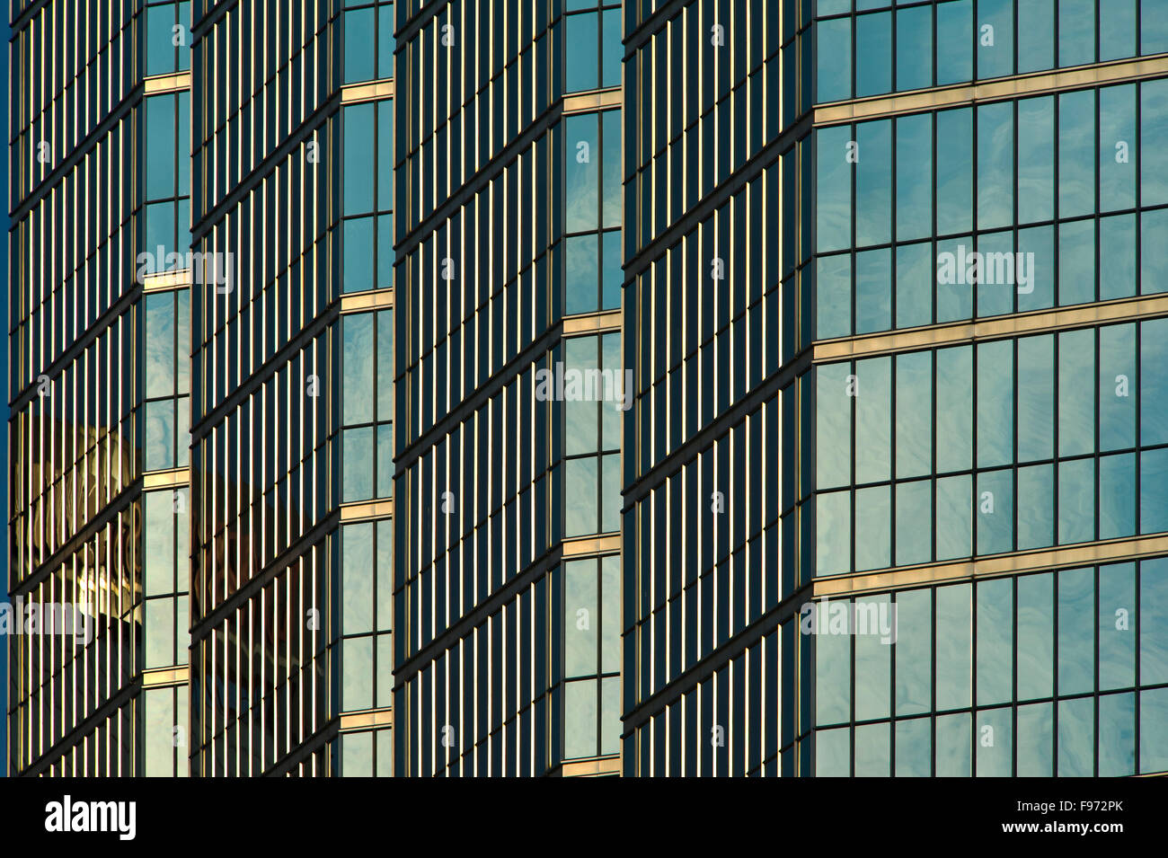 Beton und Glas Türme in der Innenstadt von Toronto Stockfoto