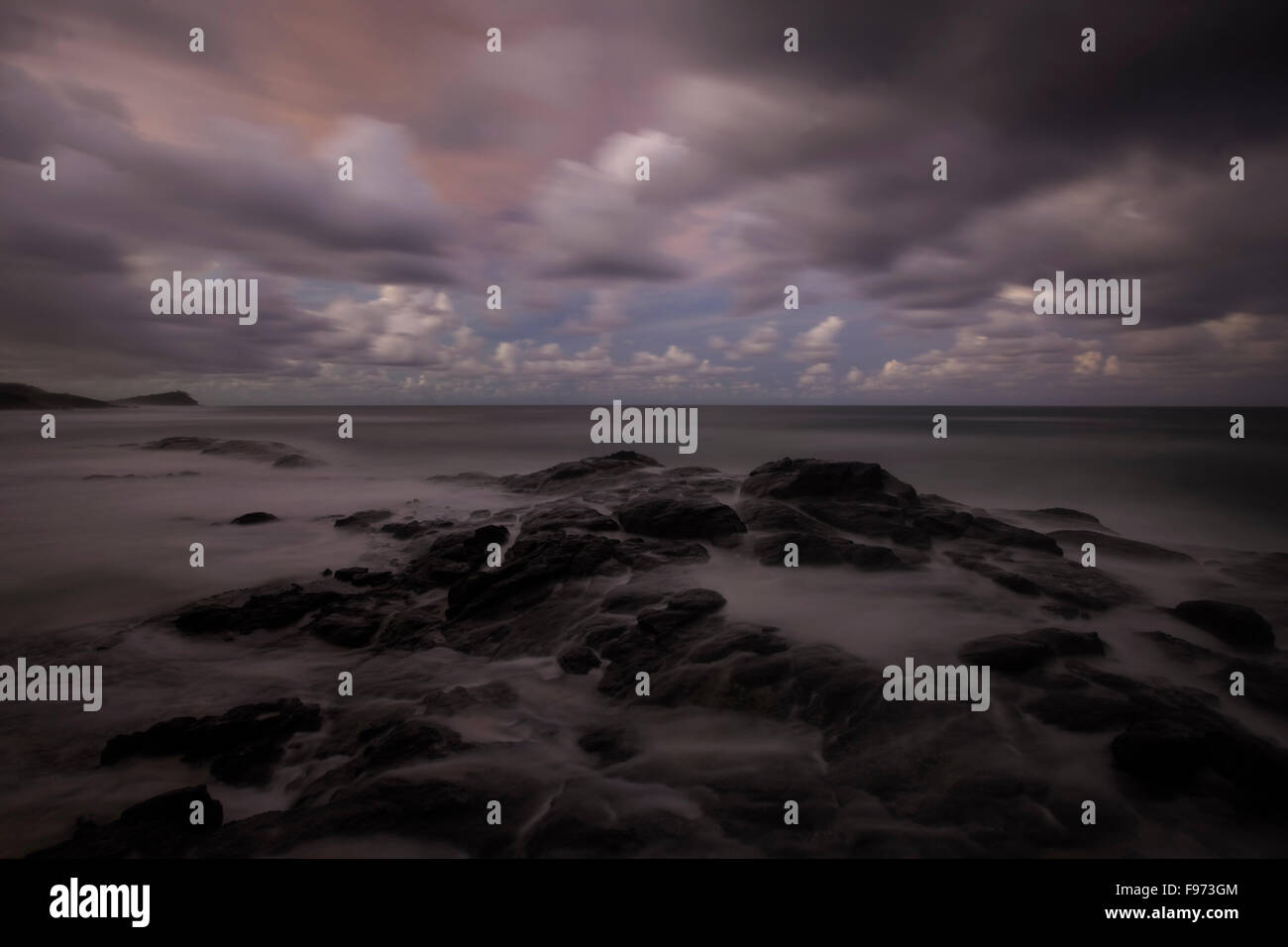 Champagne Pools, Fraser Island, Australien Stockfoto