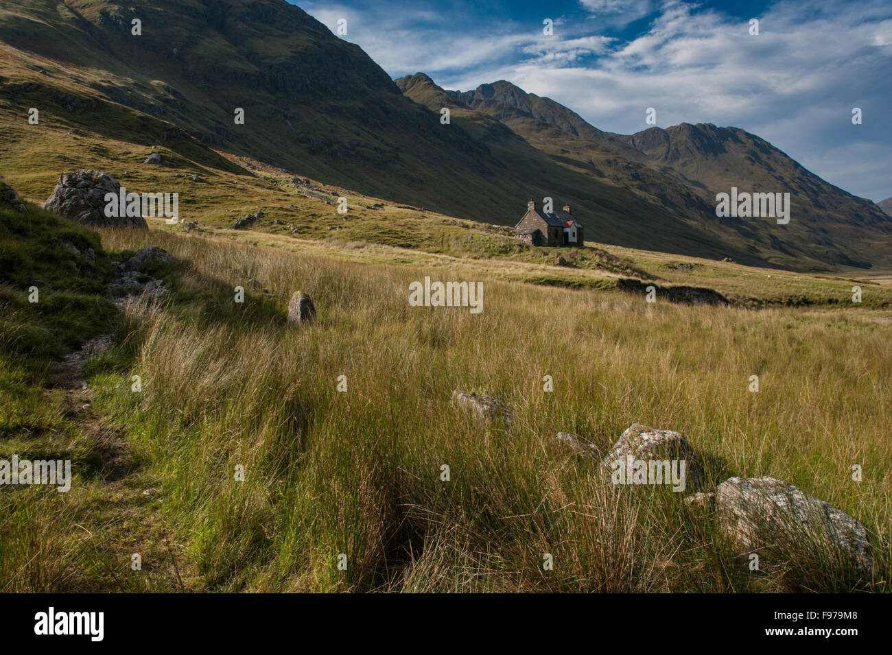 Glenlicht House Kintail Schottland Stockfoto