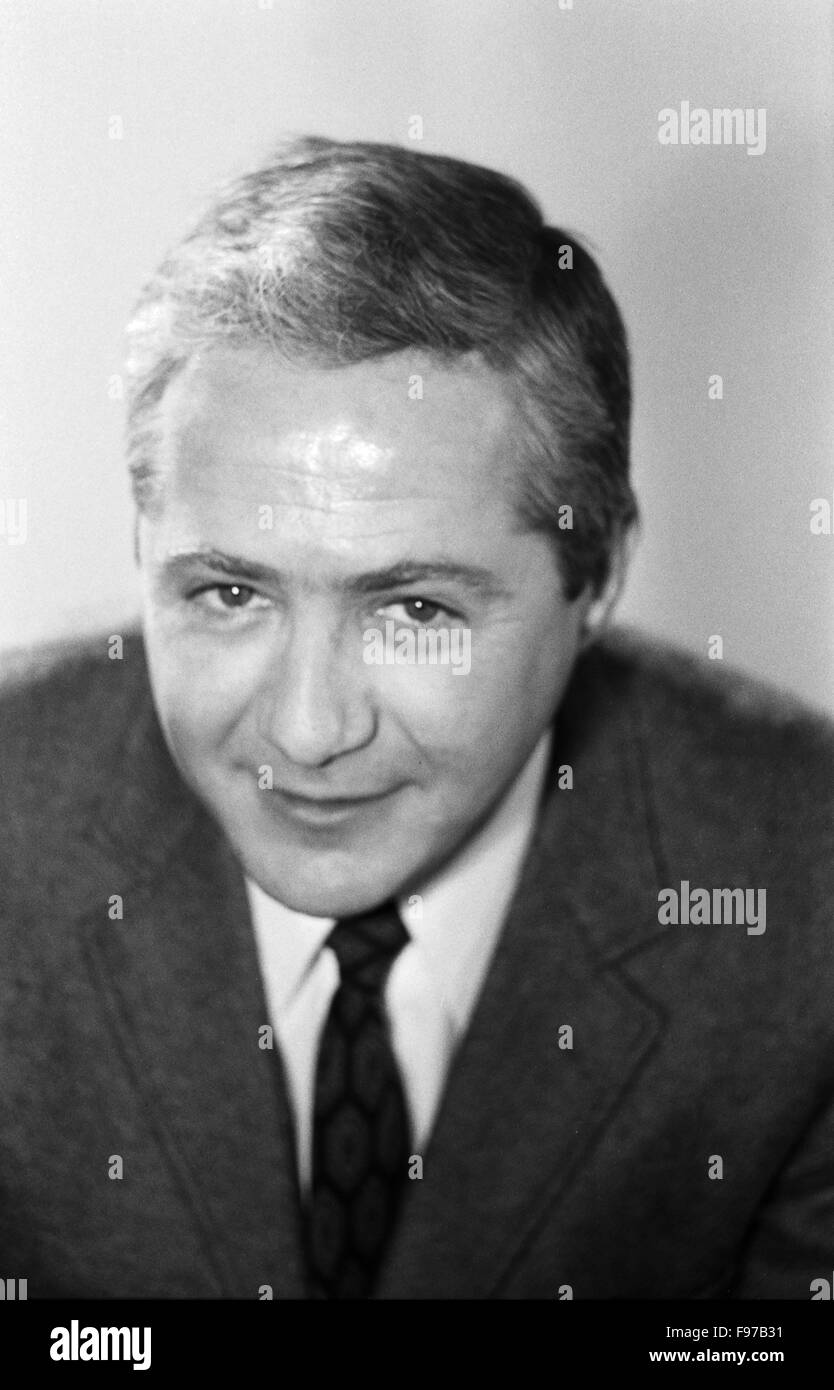 Deutscher Schaupieler Werner Bruhns, Porträt, Deutschland 1970. Der