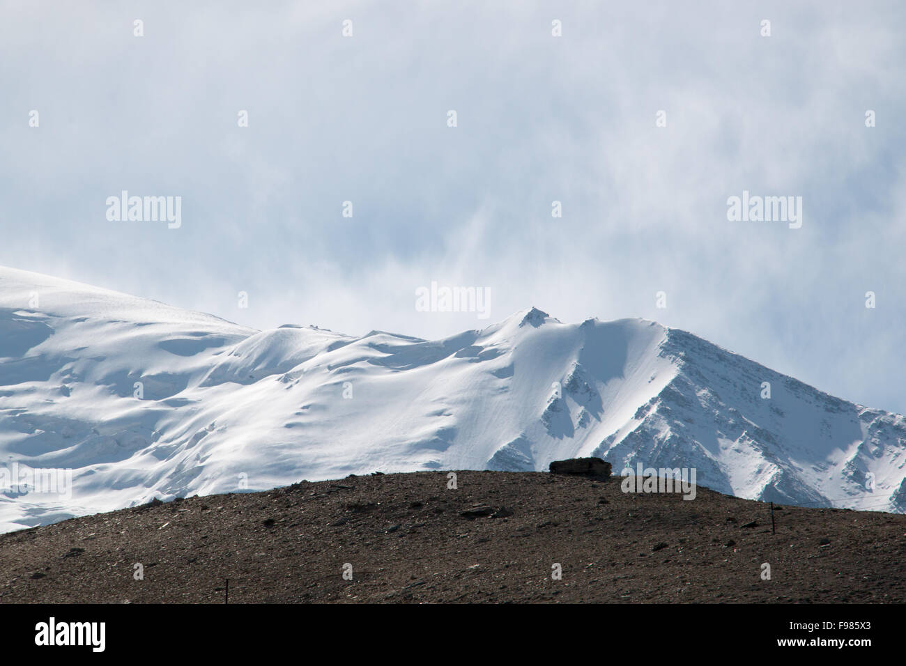 White Snow Mountain Stockfoto