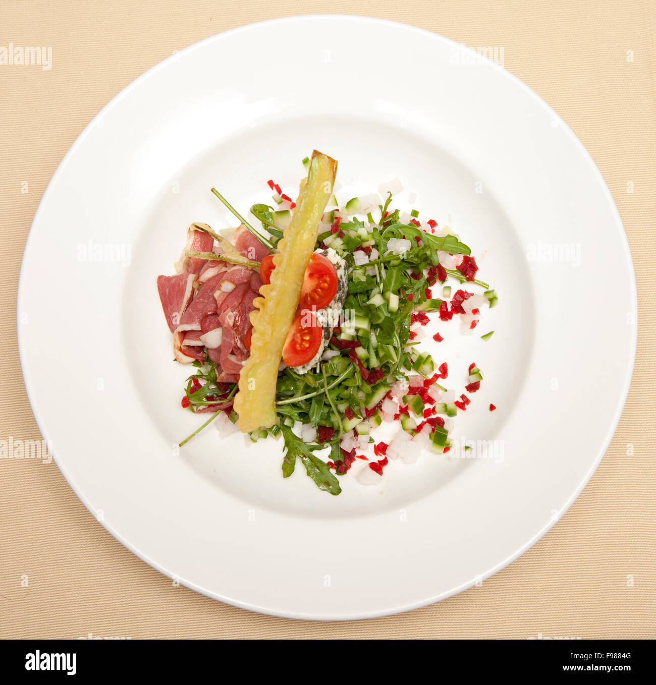 Essen-Makro Stockfoto