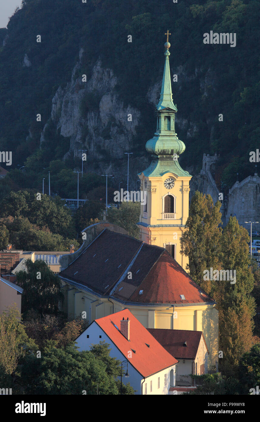 Ungarn Budapest Tabán Kirche Stockfoto