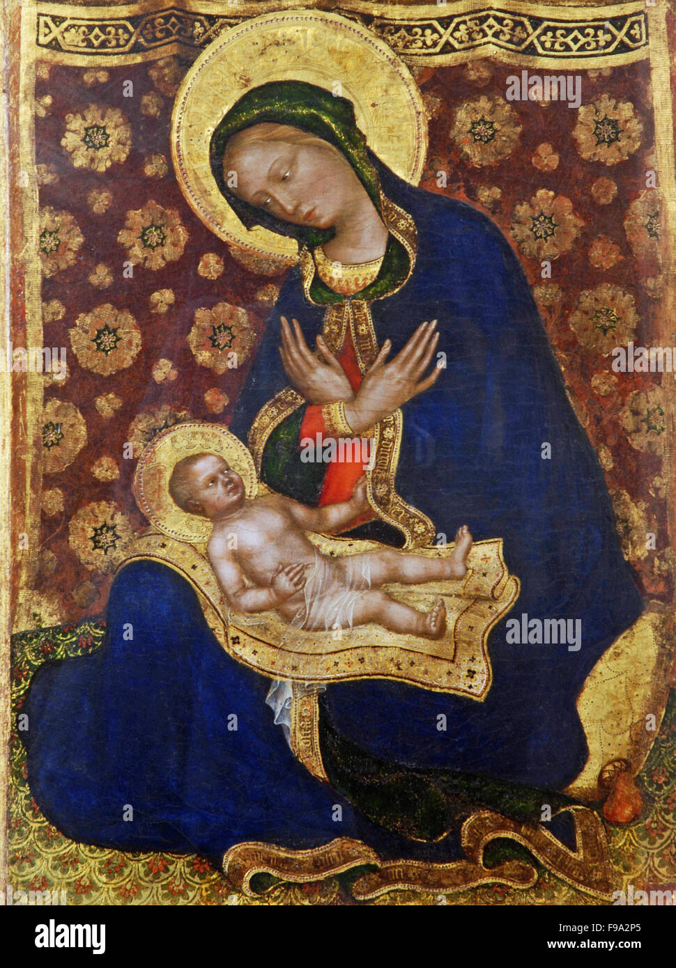 Gentile da Fabriano Madonna Dell'Umiltà Stockfotografie Alamy