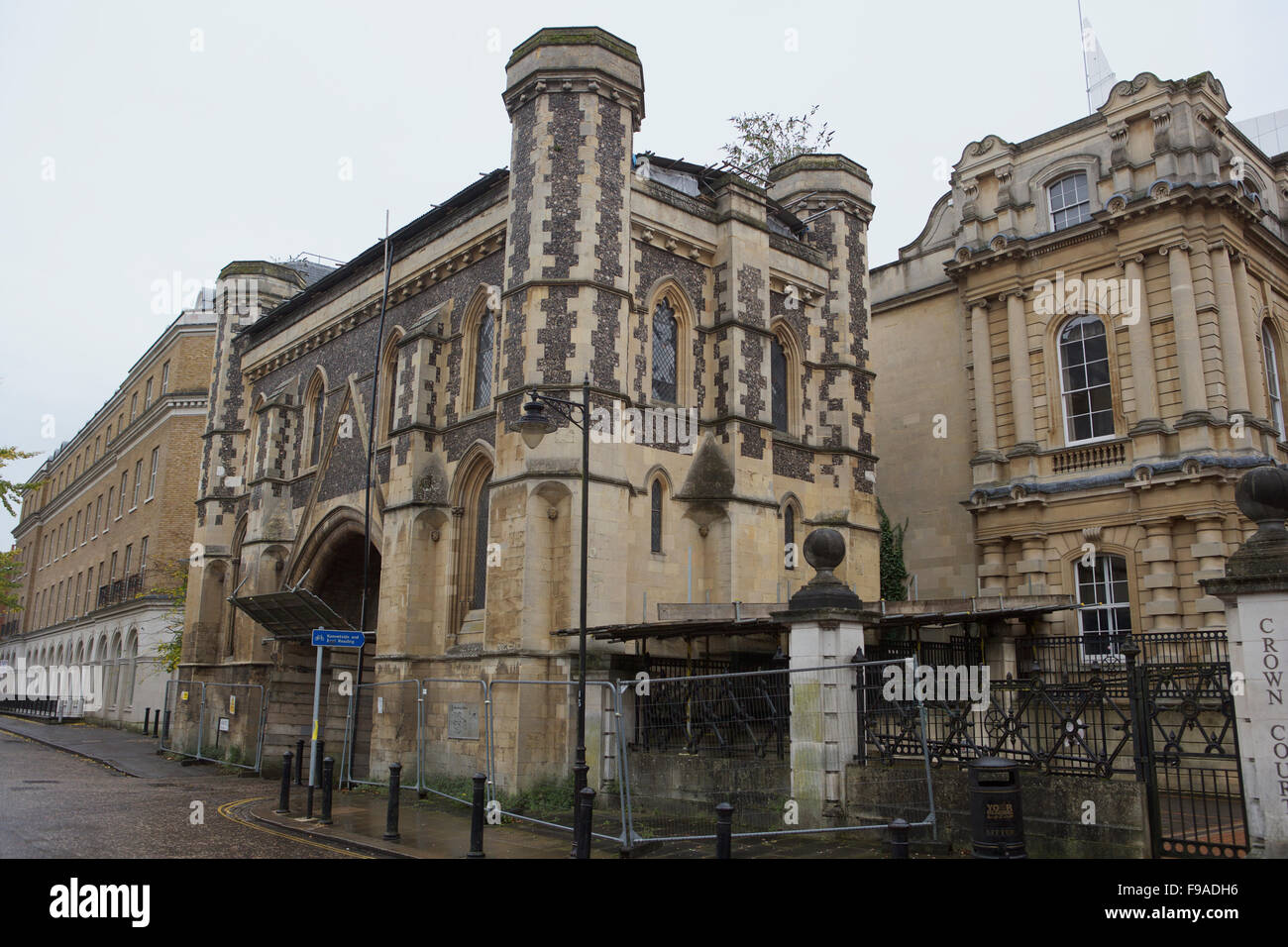 Das innere Torhaus, Reading Abbey, lesen in einem schlechten Zustand Stockfoto