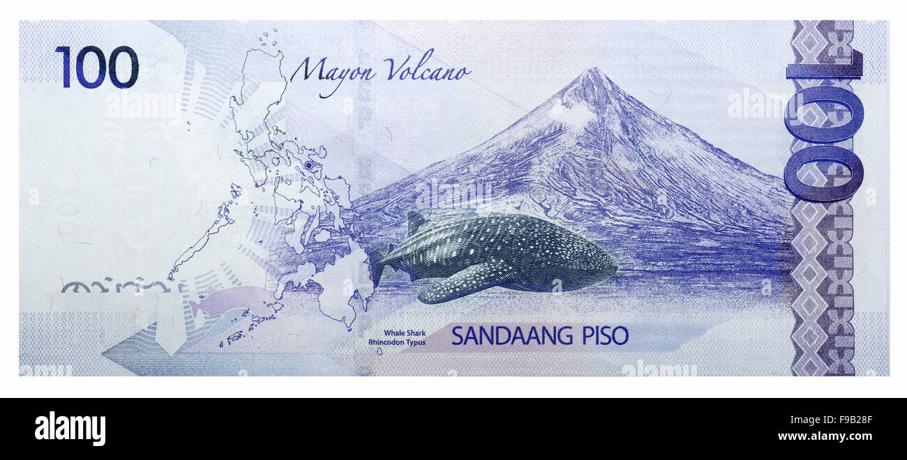 15. Oktober 2014 - Banknoten 100 philippinische Peso (Credit-Bild: © Andrey Nekrassow/ZUMA Wire/ZUMAPRESS.com) Stockfoto