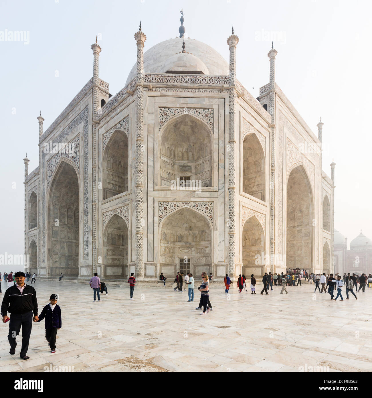 Tadsch Mahal in Agra, Uttar Pradesh, Indien Stockfoto