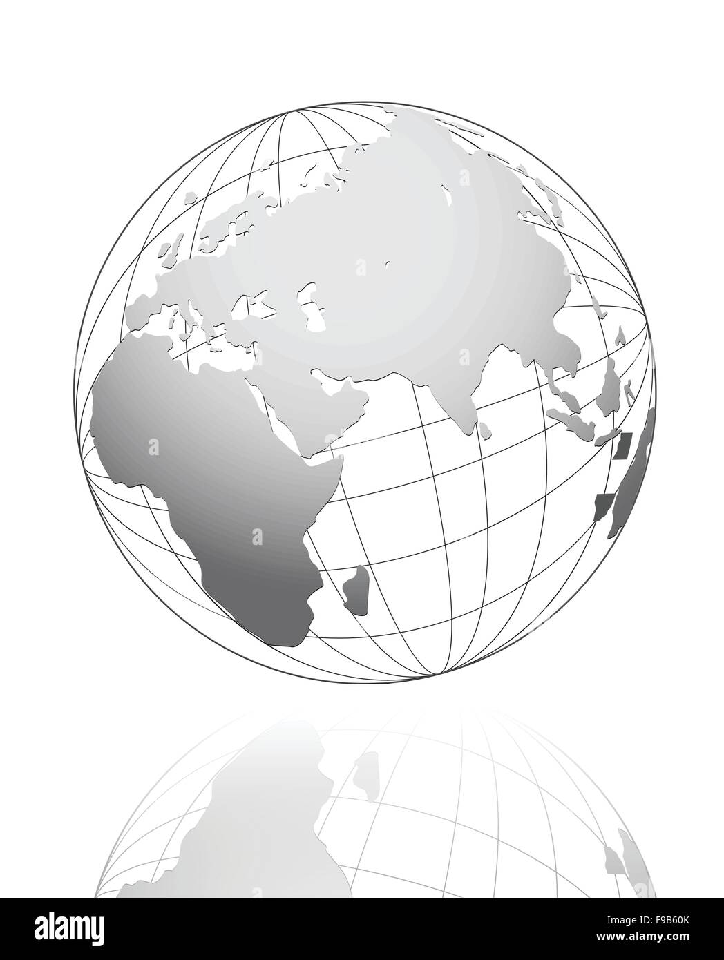 Weiße global Business-Konzept-Vektor-design Stock Vektor