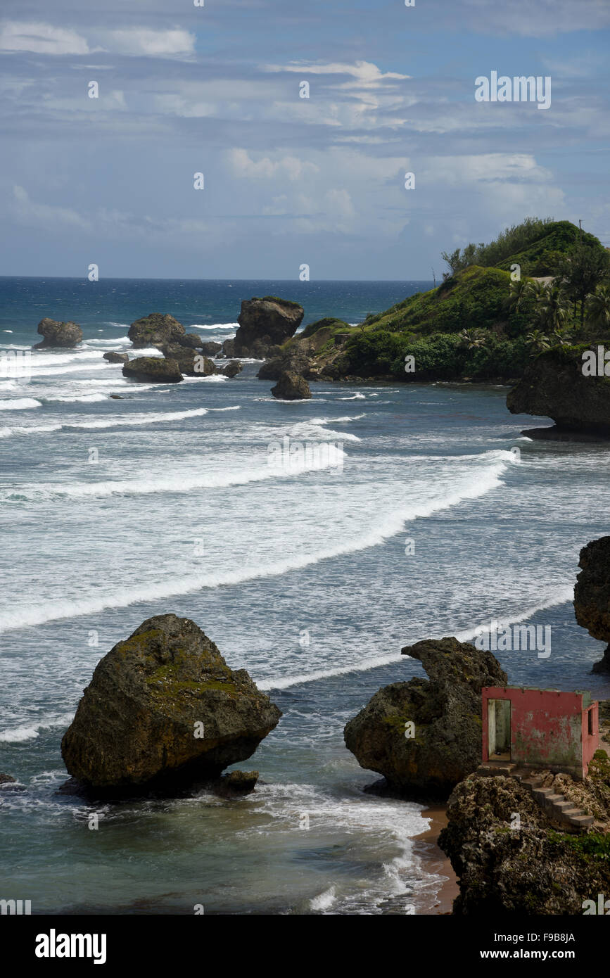 Bathseba in Barbados in der Pfarrei St. Joseph Stockfoto