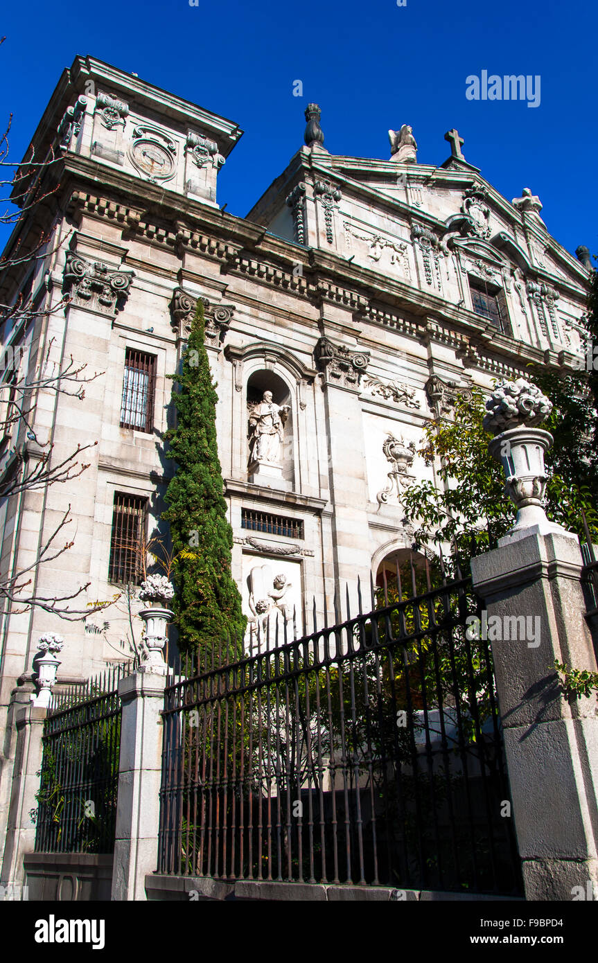 Convento de Las Salesas Reales Madrid, Spanien Stockfoto
