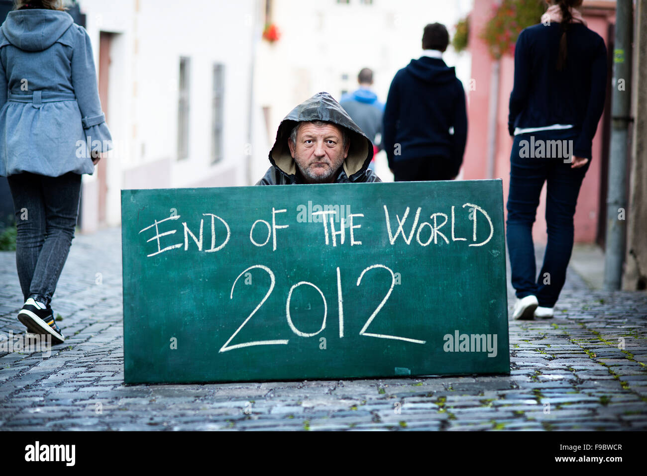 Ende der Welt Stockfoto