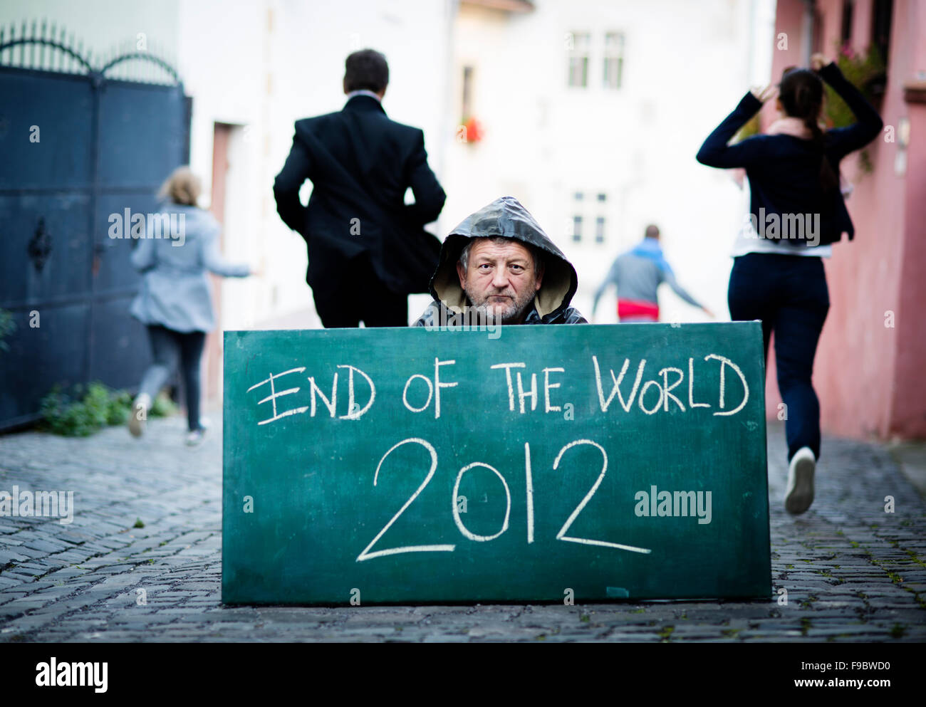 Ende der Welt Stockfoto