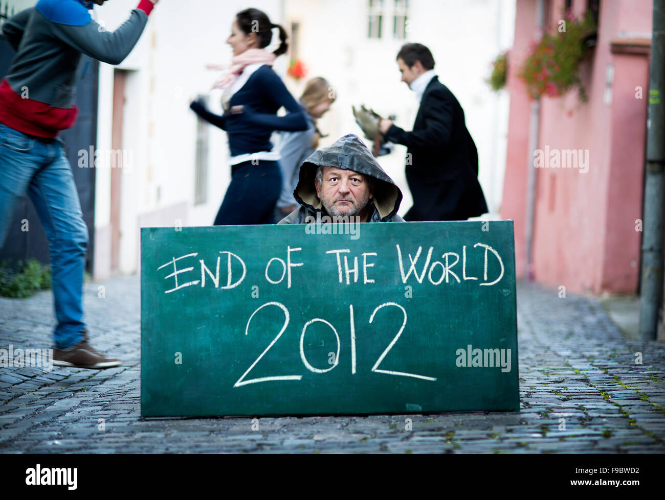 Ende der Welt Stockfoto