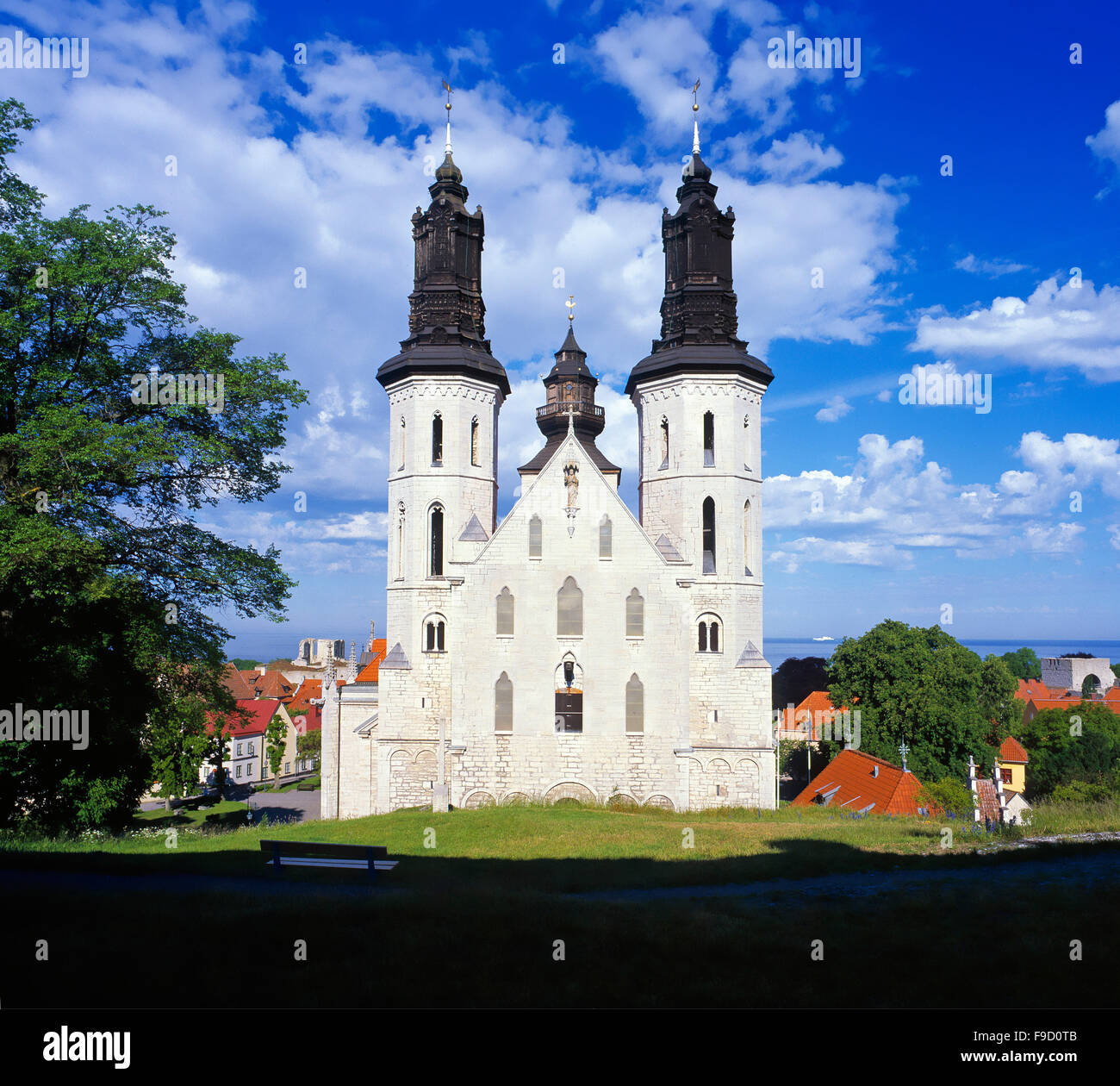 Mariendom in Visby, Gotland, Schweden Stockfoto