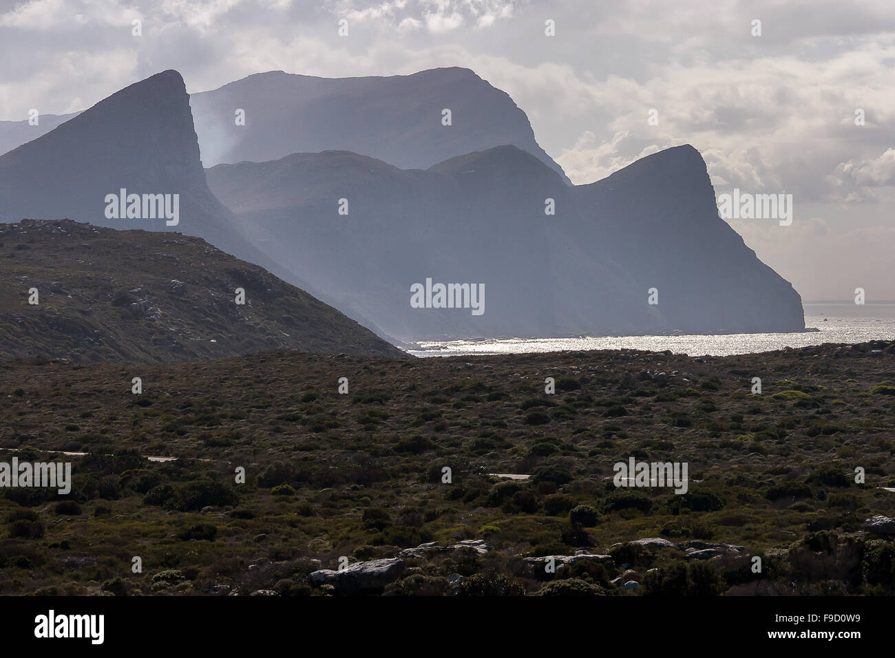 Blick über Kap der guten Hoffnung. Stockfoto