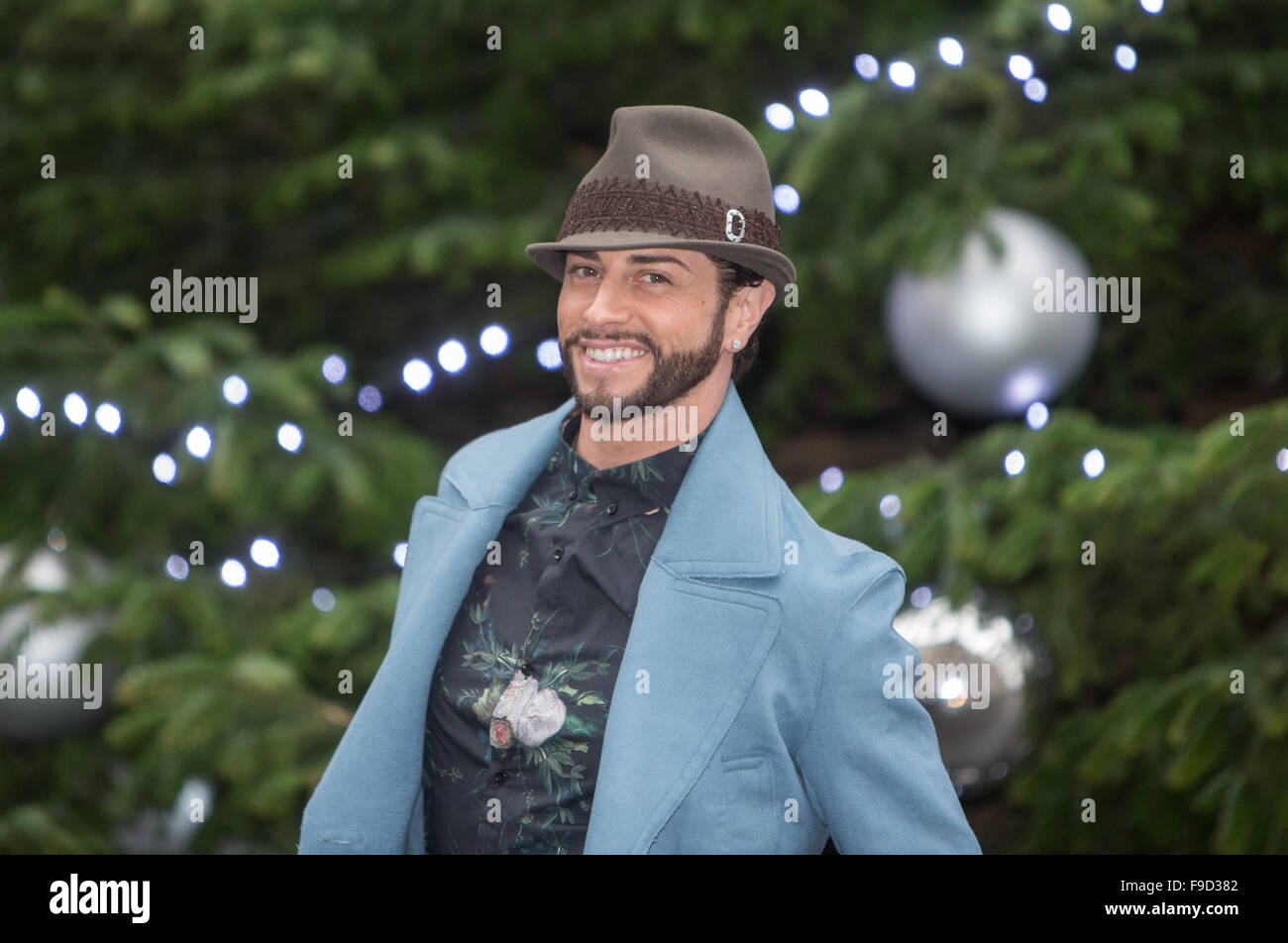 Brian Friedman, Choreograph, in der Downing Street besuchen die Starlight Charity Christmas Party in 11 Downing Street, London Stockfoto