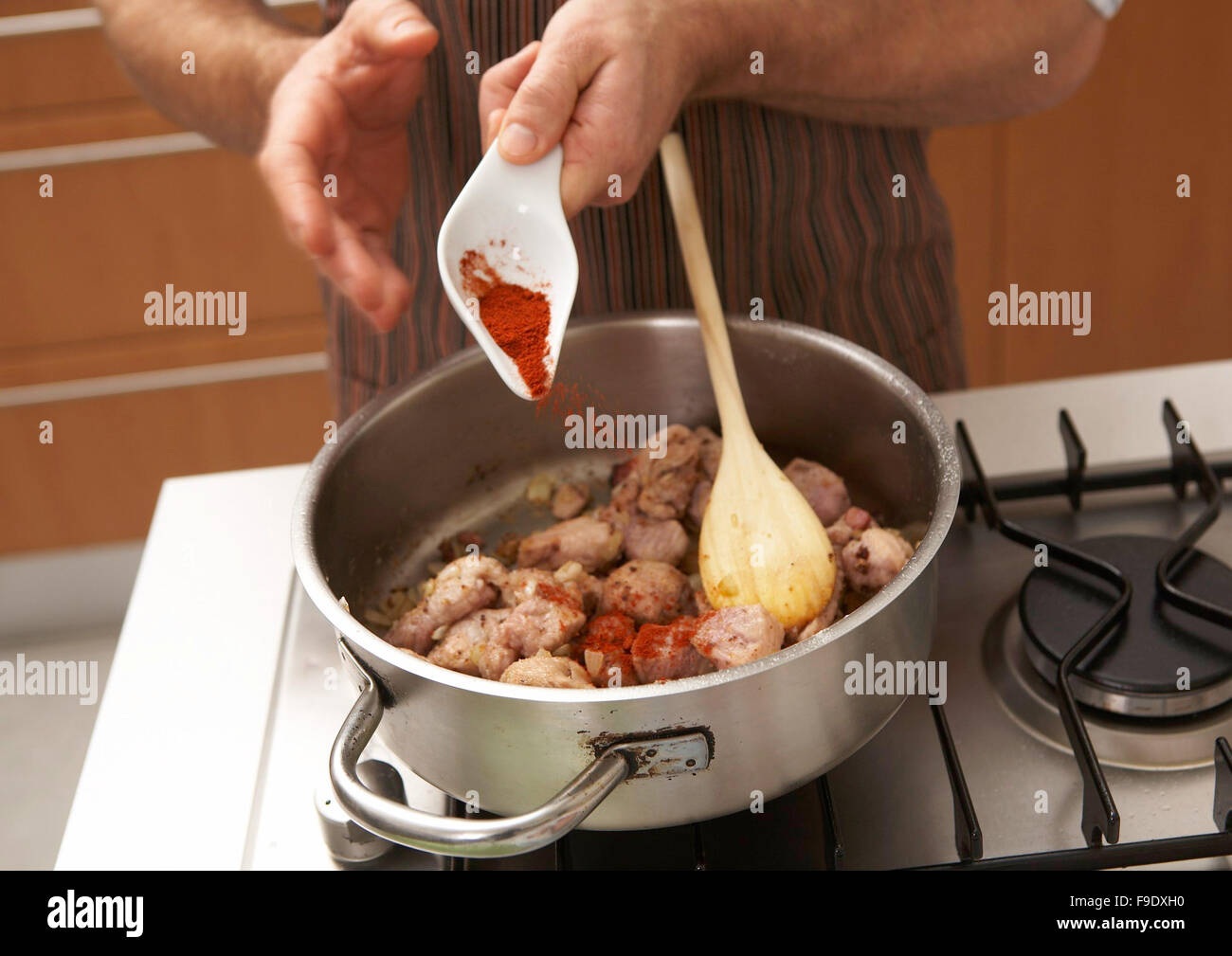 Szekely Gulasch (Schritt für Schritt Stockfotografie - Alamy