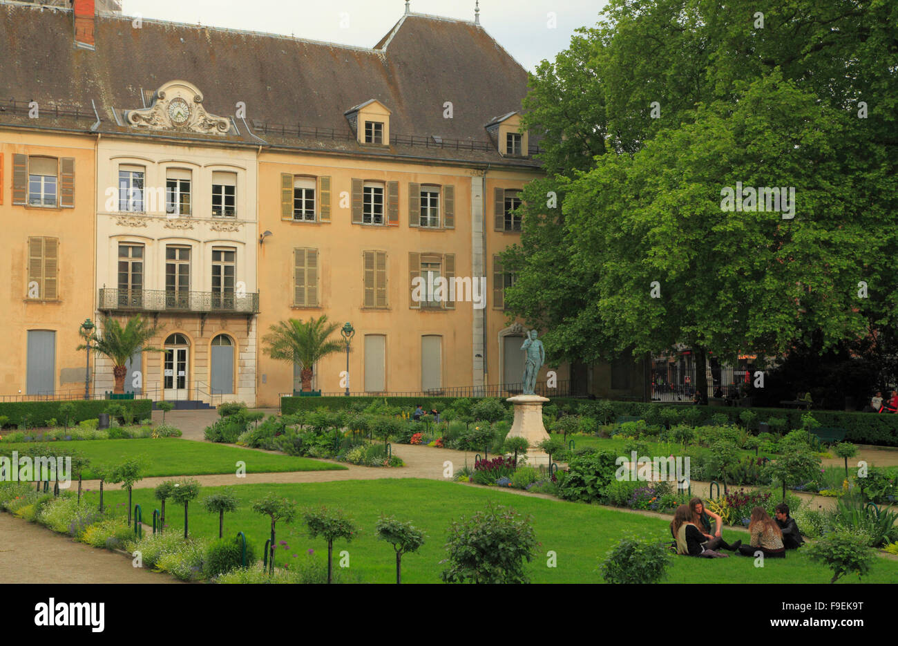 Frankreich Rhône-Alpes Grenoble Jardin de Ville Musée Stendhal Stockfoto