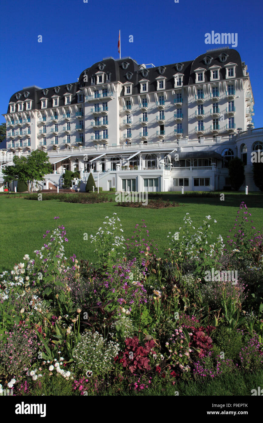 Frankreich Rhône-Alpes Annecy Imperial Palace Hotelcasino Stockfoto