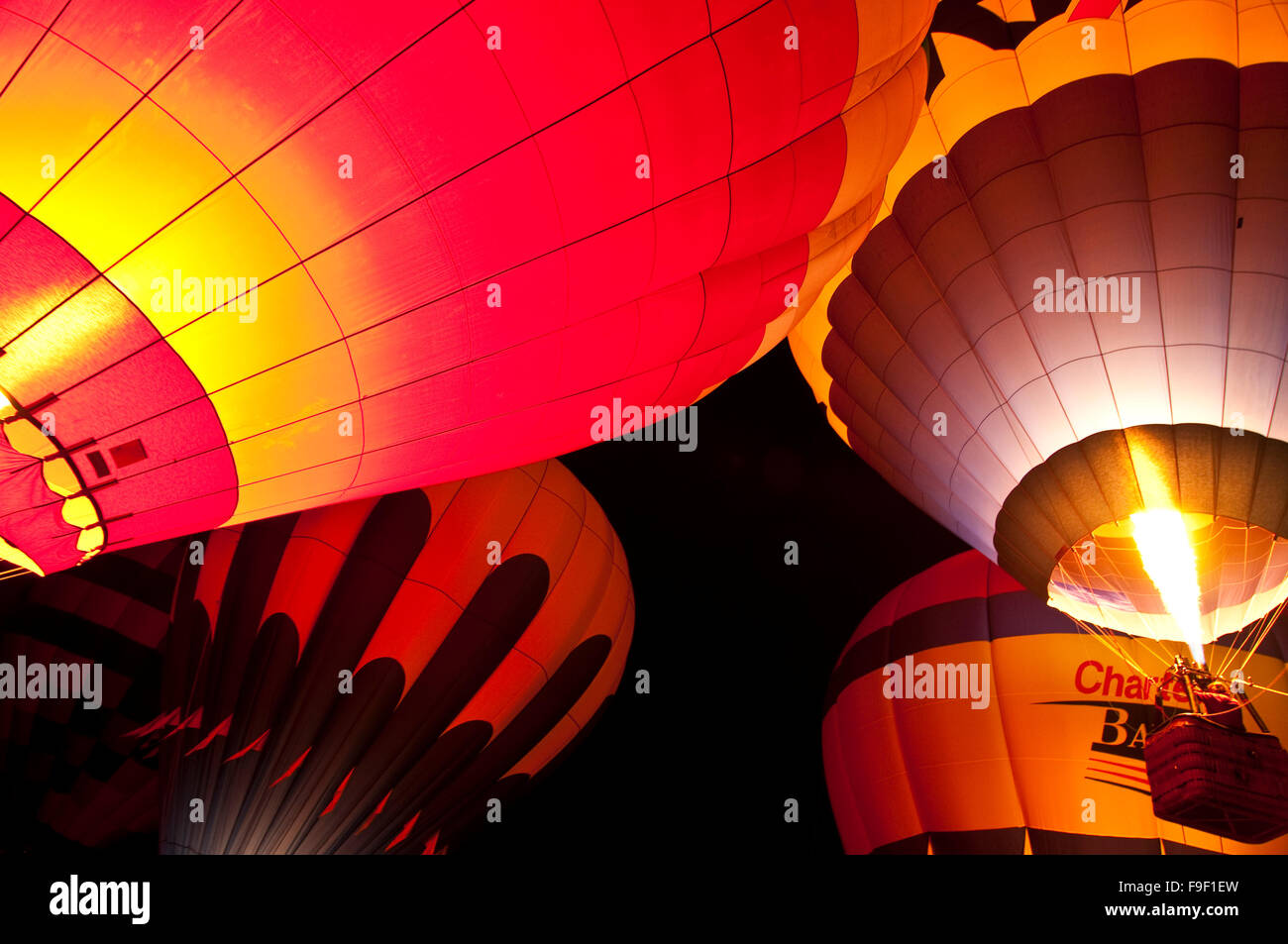 Hot Air Balloon Stockfoto