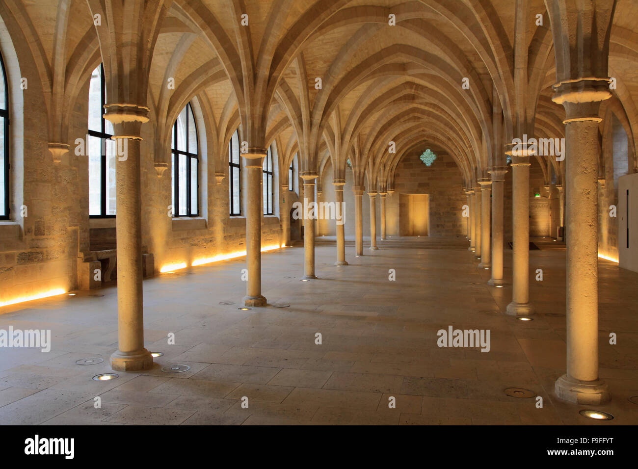 Frankreich, Paris, College des Bernardins, innen, Stockfoto