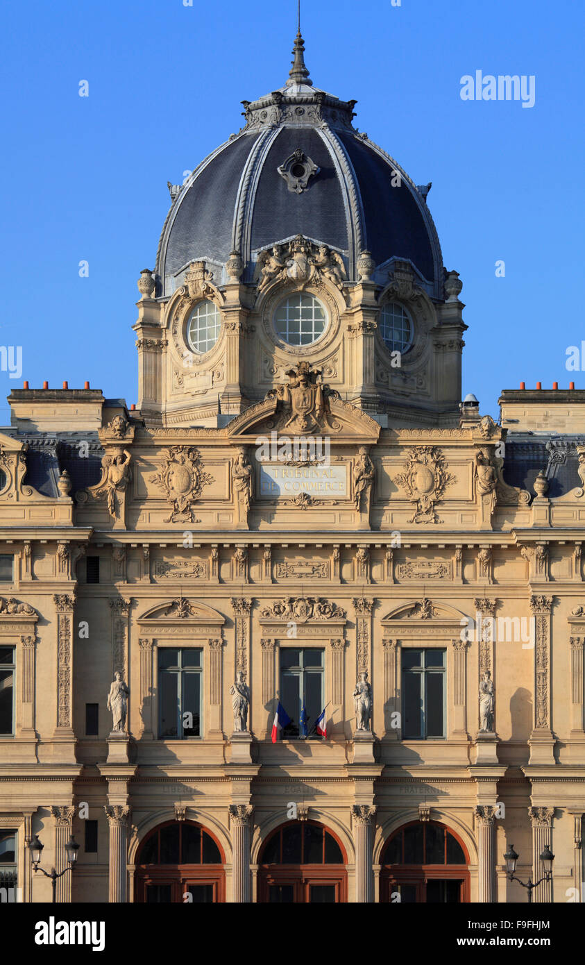 Frankreich Paris-Ile De La Cité Tribunal de Commerce Stockfoto