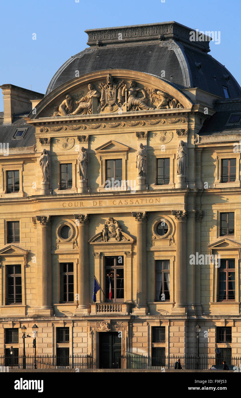 Frankreich Paris-Ile De La Cité Cour de Cassation Stockfoto