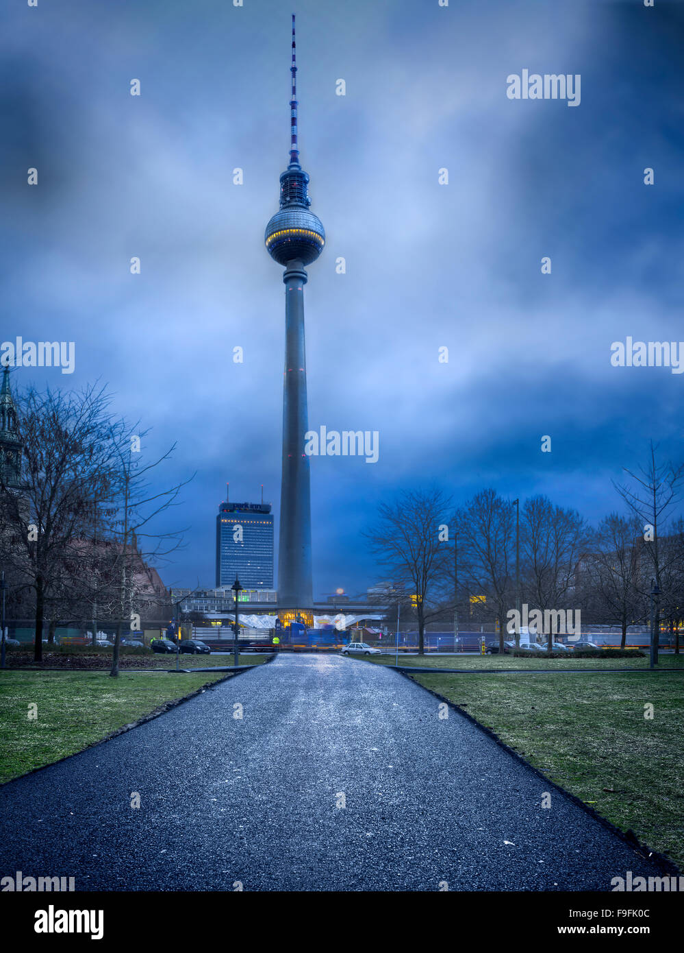 Fernsehturm, Fernsehturm, Berlin, Deutschland, Europa Stockfoto