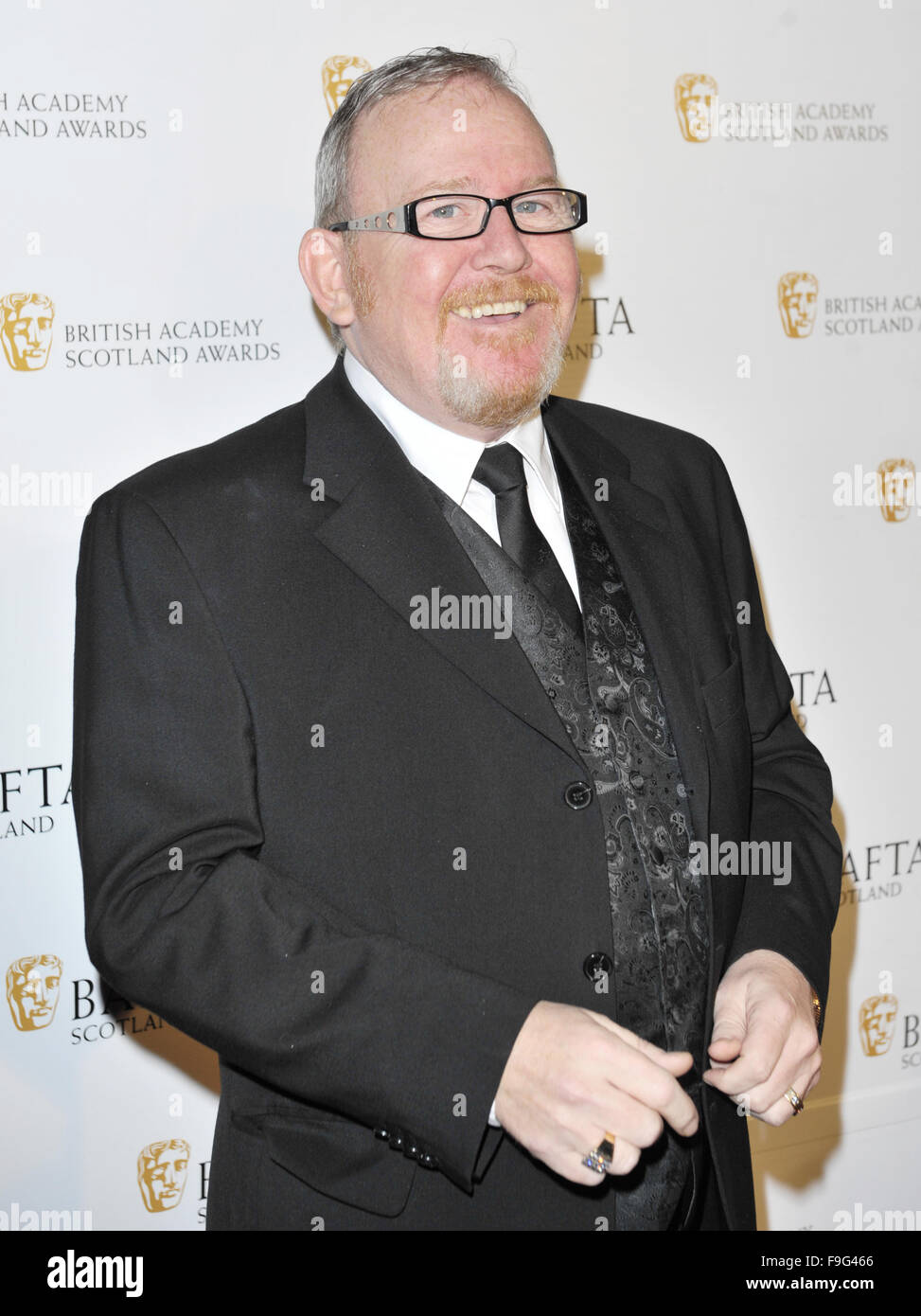 Stars und Gäste kommen für den 2015 BAFTA Scotland Award in Glasgow.  Mitwirkende: Ford Kiernan wo: Glasgow, Vereinigtes Königreich bei: 15. November 2015 Stockfoto