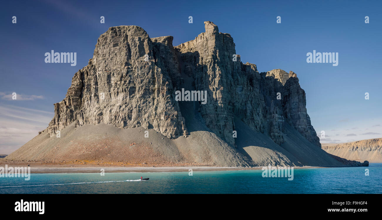 CASWALL TURM DEVON ISLAND KANADA Stockfoto