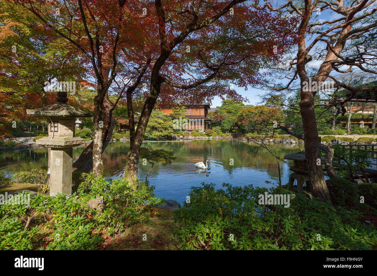 HEKIUNSO NOMURA VILLA (1928) KYOTO JAPAN Stockfoto