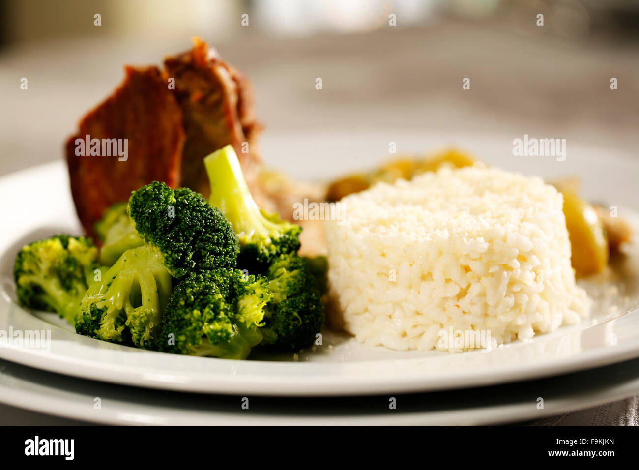 Köstlichen Gourmet-Essen im restaurant Stockfoto