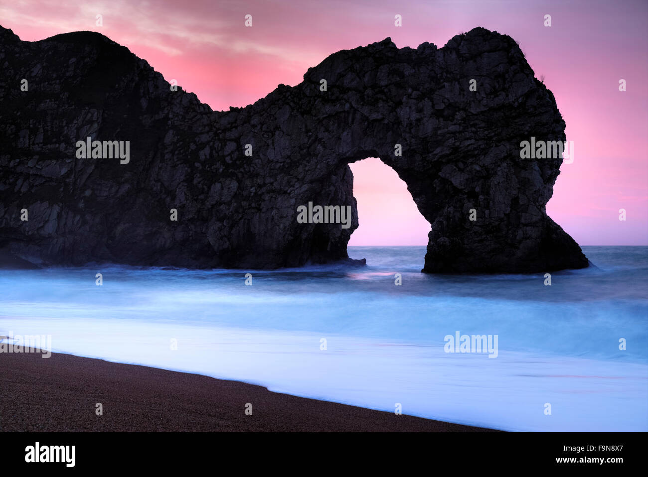 Durdle Door, Lulworth, Dorset, England, Vereinigtes Königreich Stockfoto