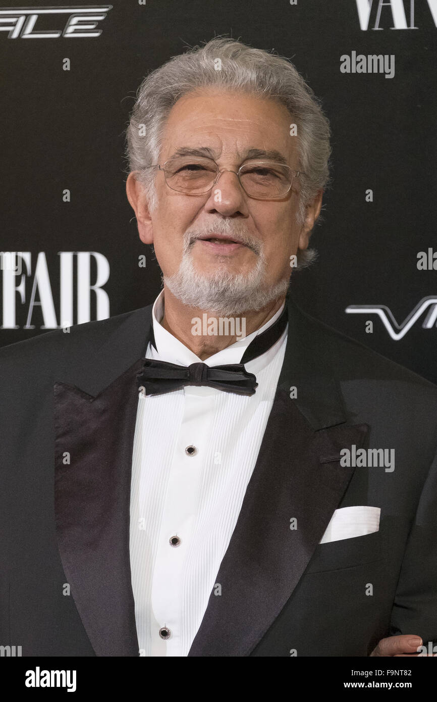 Vanity Fair Zeitschrift Man of the Year Award - Ankünfte Featuring: Placido Domingo Where: Madrid, Spanien: 16. November 2015 Stockfoto