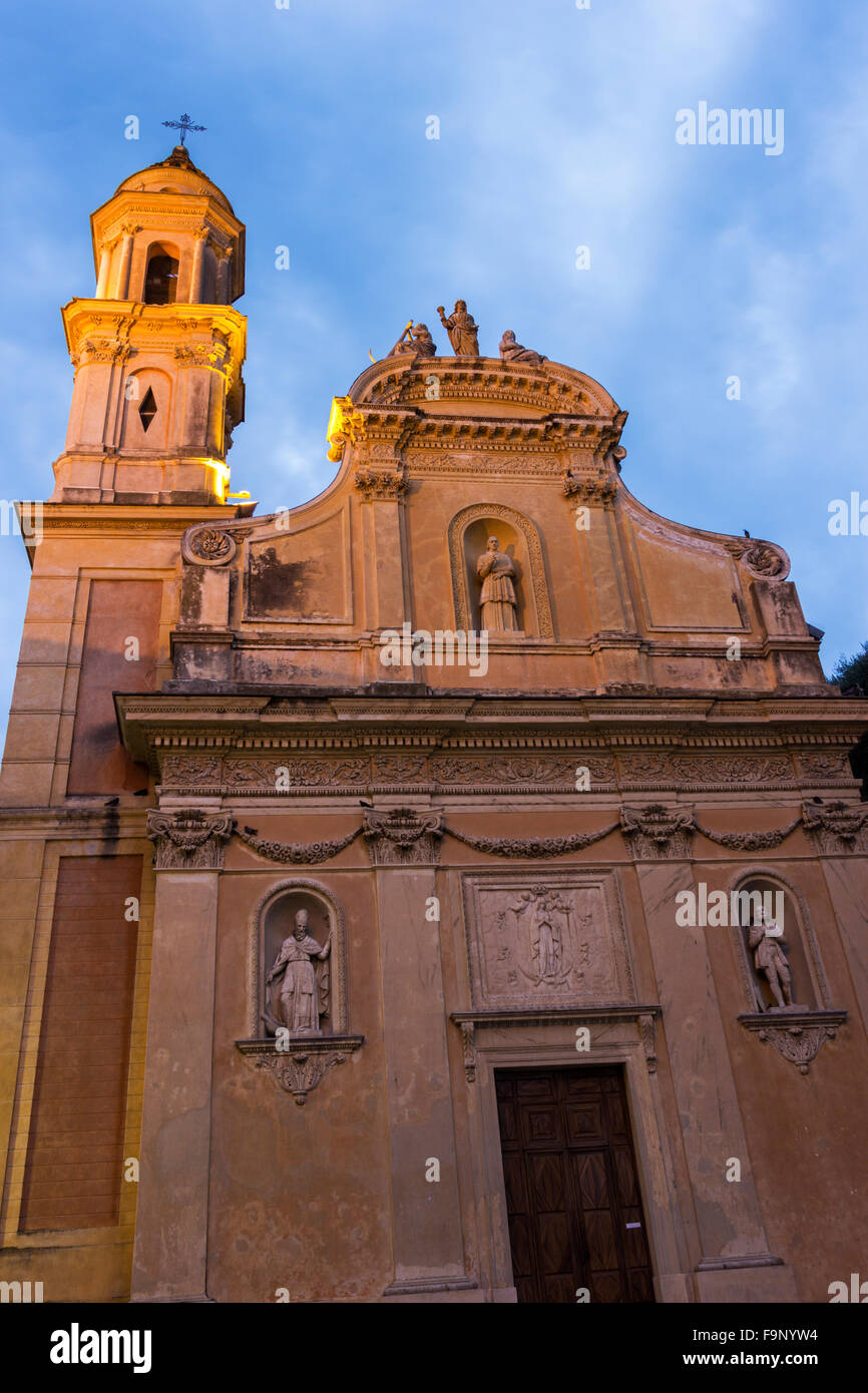 Kapelle der Unbefleckten Empfängnis Mariens, Menton, Frankreich Stockfoto