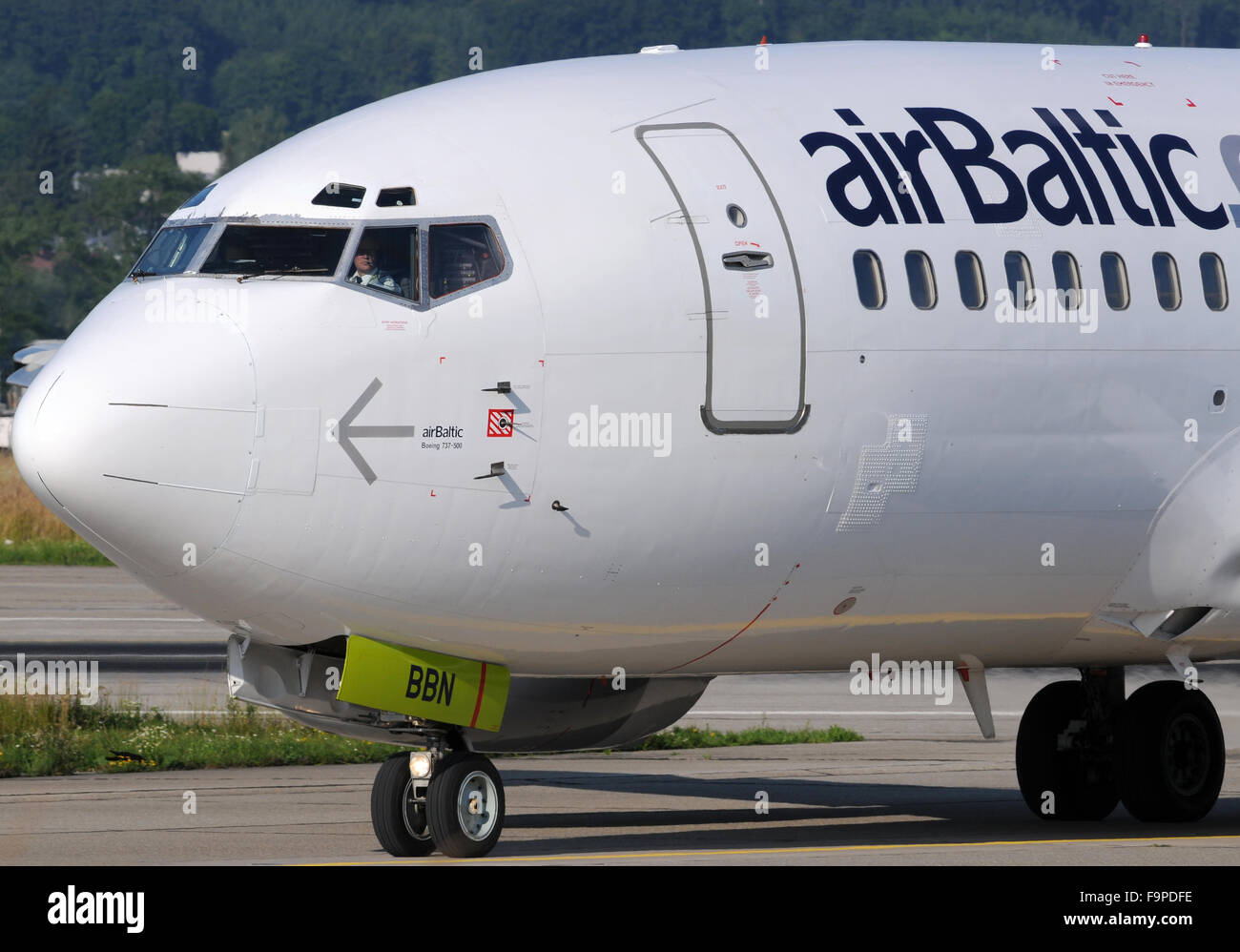 Air Baltic Boeing 737-500 Stockfoto