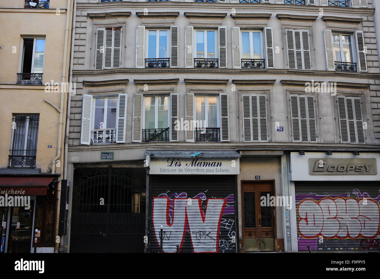 Rue du Faubourg SaintMartin 10. Arrondissement Paris Frankreich Stockfotografie Alamy Rue du Faubourg SaintMartin 10. Arrondissement Paris Frankreich Stockfotografie Alamy