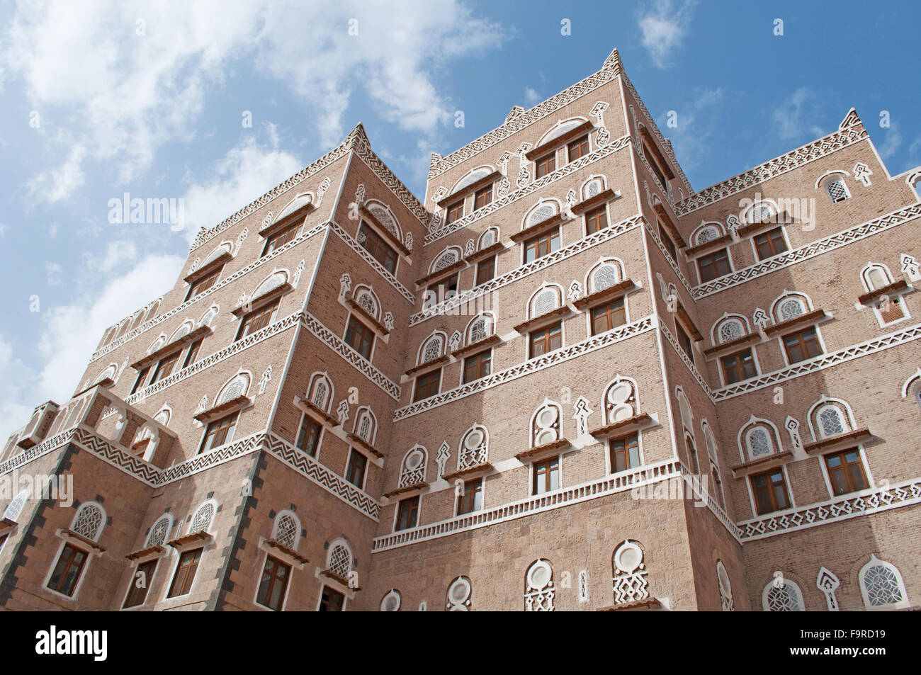 Die alte Stadt von Sana ' a, der ältesten kontinuierlich bewohnten und besiedelte Stadt der Welt, Jemen, UNESCO-Weltkulturerbe Stockfoto