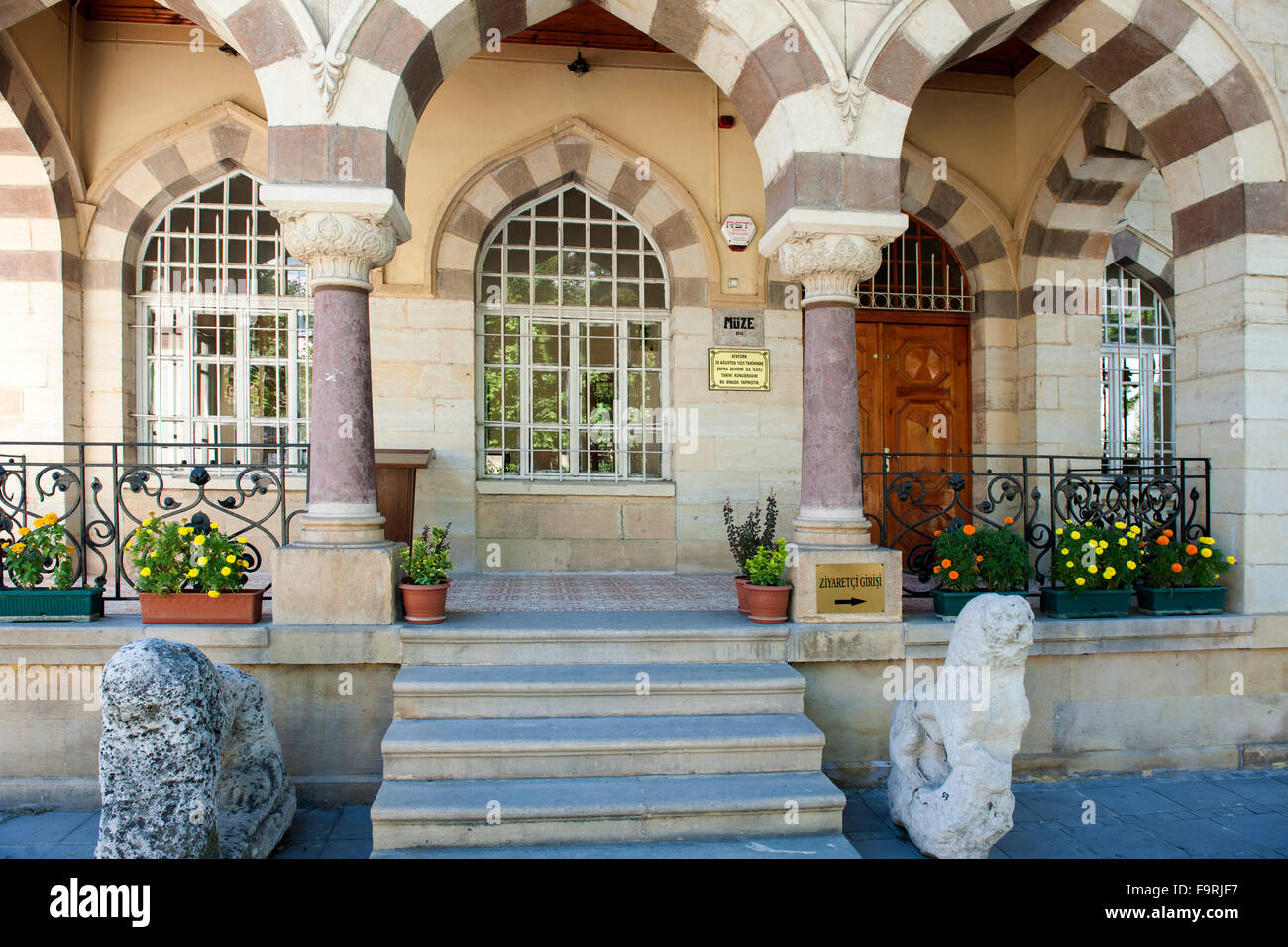 Ägypten, Schreck Schwarzmeerküste, Kastamonu, Archaeologisches Museum. Auf Artikelwort Terrasse des Heutigen Archäologischen Museen Stockfoto