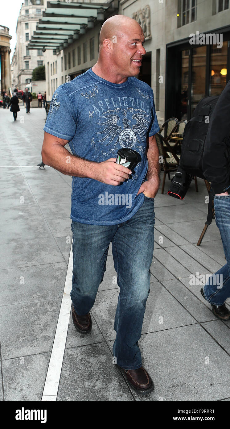 Promis bei den BBC-Studios Featuring: Kurt Winkel wo: London, Vereinigtes Königreich bei: 17. November 2015 Stockfoto