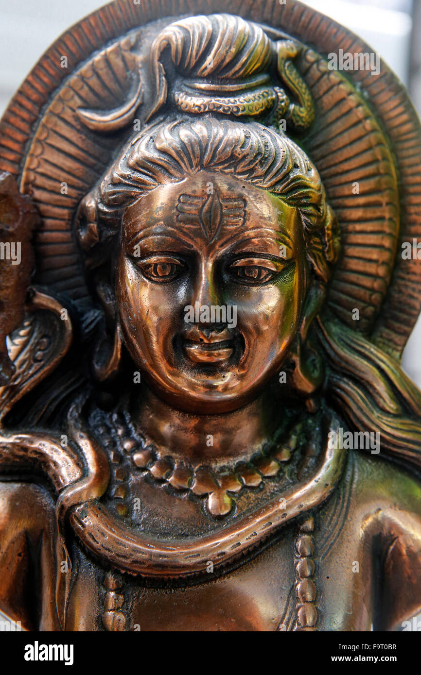 Hindu-Gott Shiva. Stockfoto