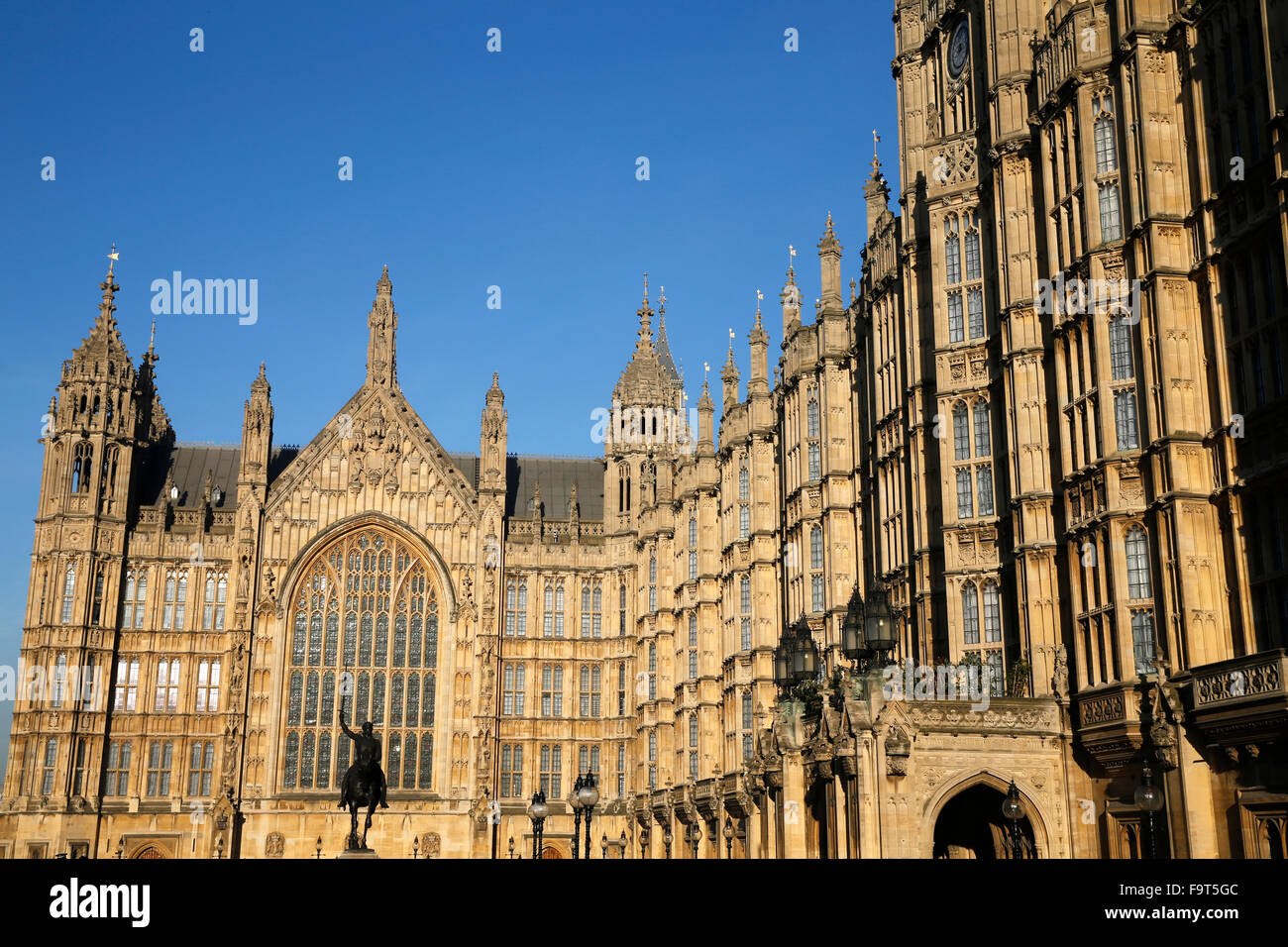 Die Häuser des Parlaments, London Stockfoto